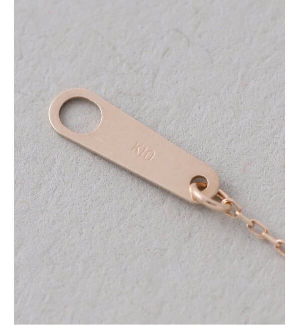 Lilas by Spick&Span「スイングルチルクォーツネックレス K10」|ネックレス|