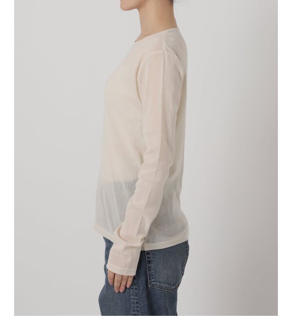 FRAMeWORK「コットンチュールシアープルオーバー」|Tシャツ・カットソー|