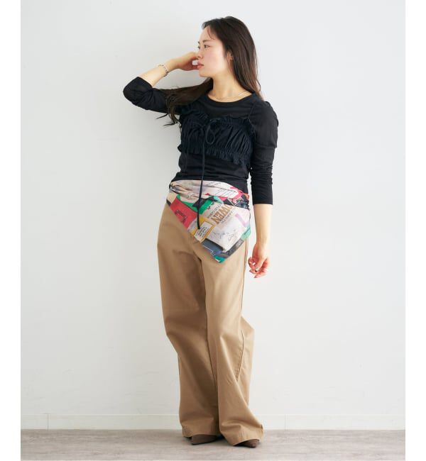 U by SPICK&SPAN「《予約》ヴィンテージライクチノパンツ」|チノ|