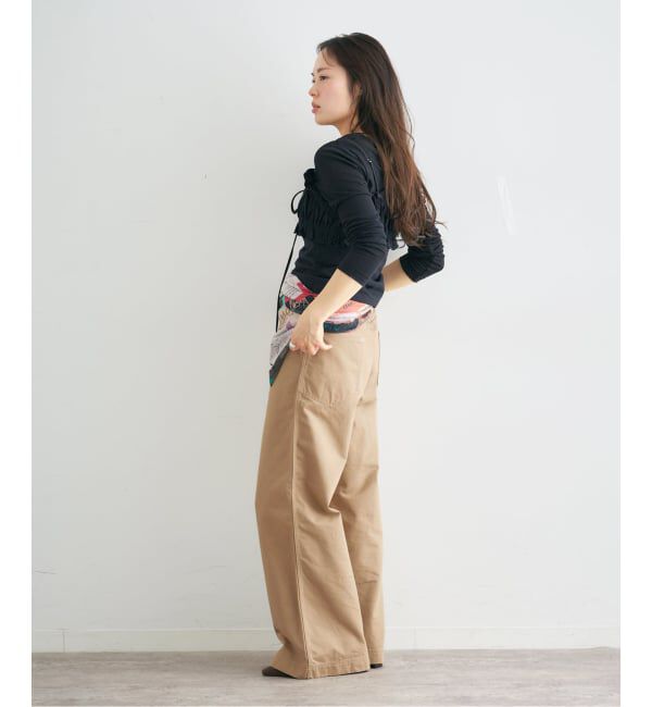 U by SPICK&SPAN「《予約》ヴィンテージライクチノパンツ」|チノ|