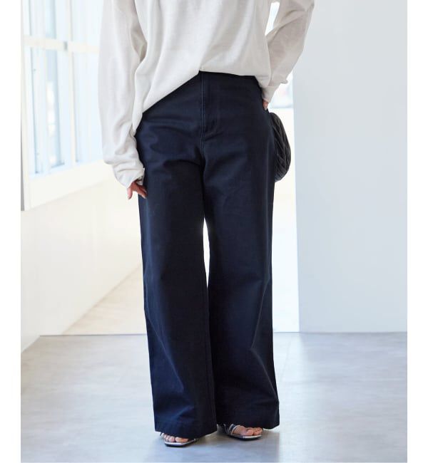 U by SPICK&SPAN「《予約》ヴィンテージライクチノパンツ」|チノ|