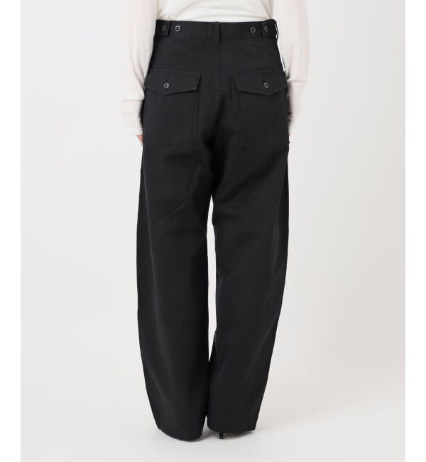 Spick and Span「《予約》コットンバレルレッグパンツ」|その他|