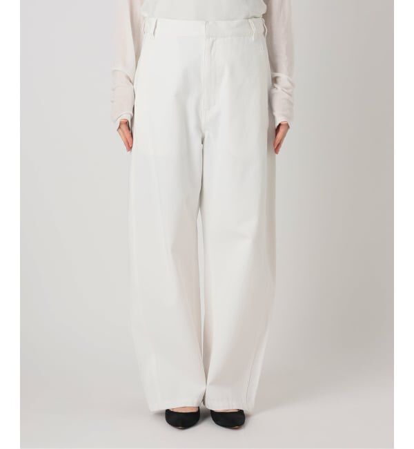 Spick and Span「《予約》コットンバレルレッグパンツ」|その他|