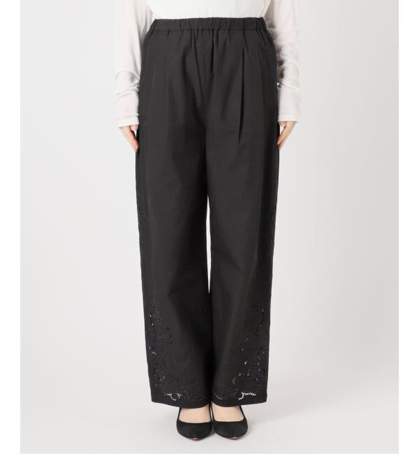 Spick and Span「《予約》カットワークエンブロイダリーパンツ」|その他|