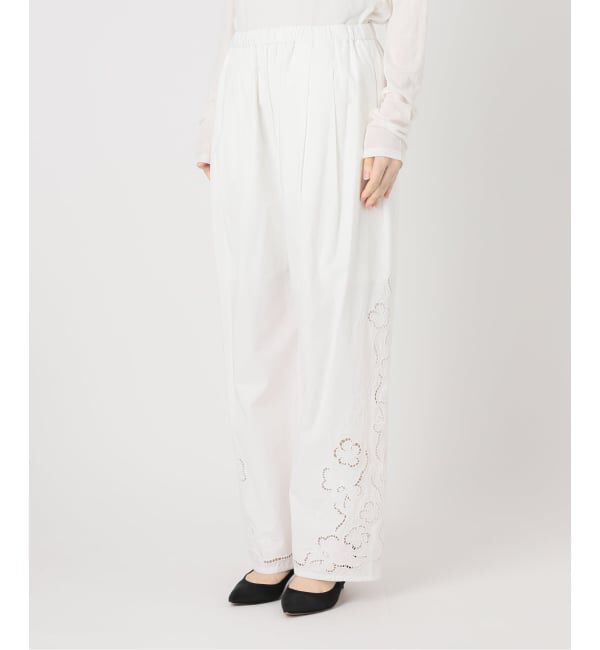 Spick and Span「《予約》カットワークエンブロイダリーパンツ」|その他|