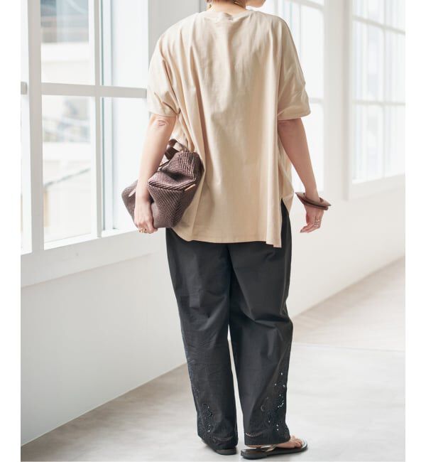 Spick and Span「《予約》カットワークエンブロイダリーパンツ」|その他|