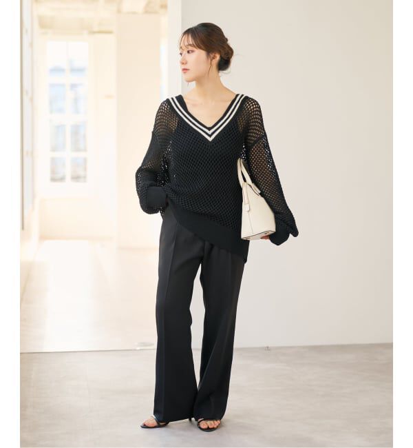 Spick and Span「ウォッシャブルセミフレアパンツ」|その他|