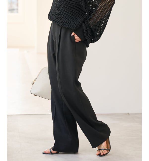 Spick and Span「ウォッシャブルセミフレアパンツ」|その他|