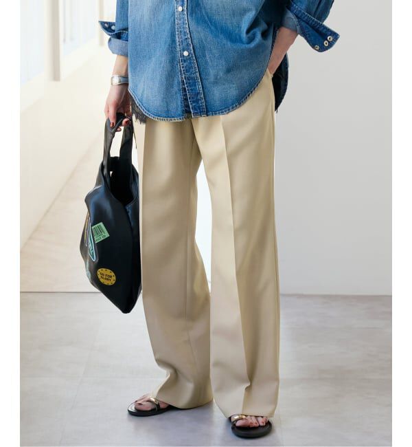 Spick and Span「ウォッシャブルセミフレアパンツ」|その他|