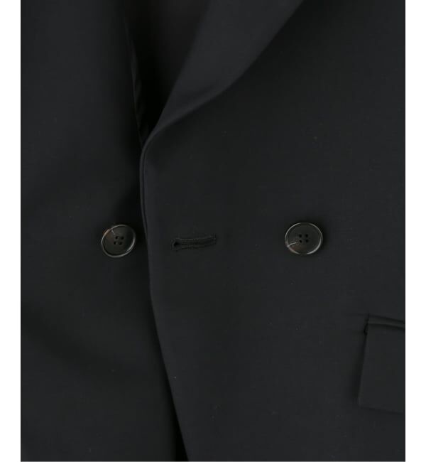 NOBLE「コンパクトコットンウエストシェイプジャケット」|テーラードジャケット|