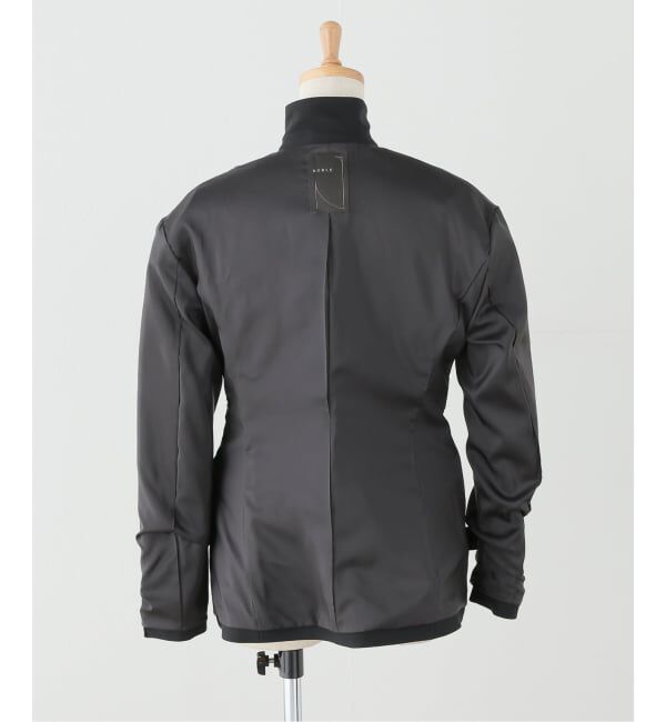 NOBLE「コンパクトコットンウエストシェイプジャケット」|テーラードジャケット|