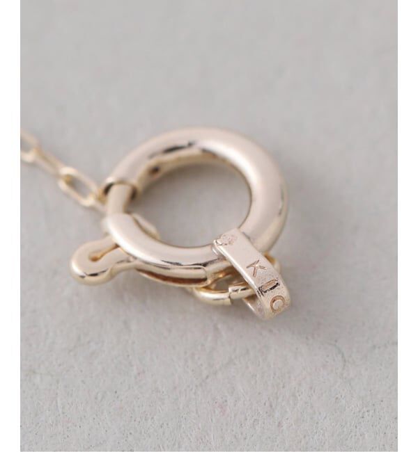 Lilas by Spick&Span「《予約》プチダイヤバーネックレス K10」|ネックレス|