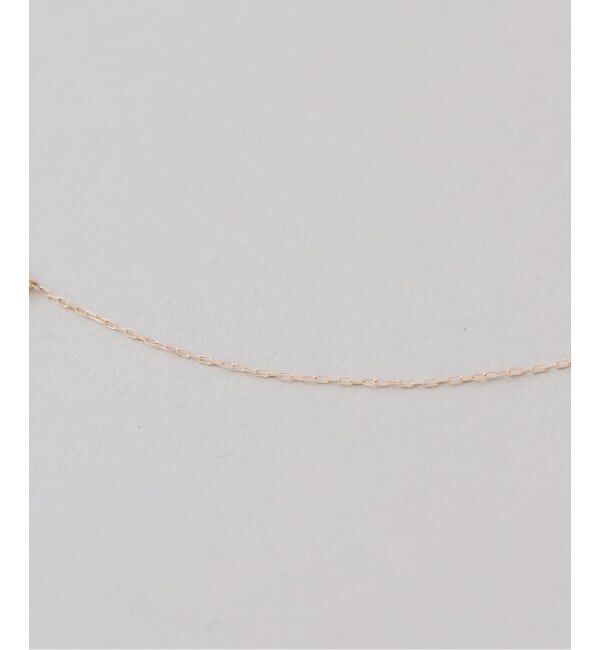 Lilas by Spick&Span「《予約》プチダイヤサークルネックレス K10」|ネックレス|