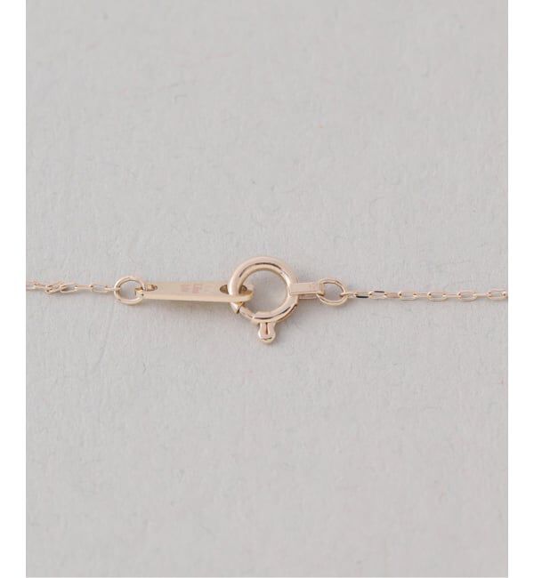 Lilas by Spick&Span「《予約》プチダイヤサークルネックレス K10」|ネックレス|