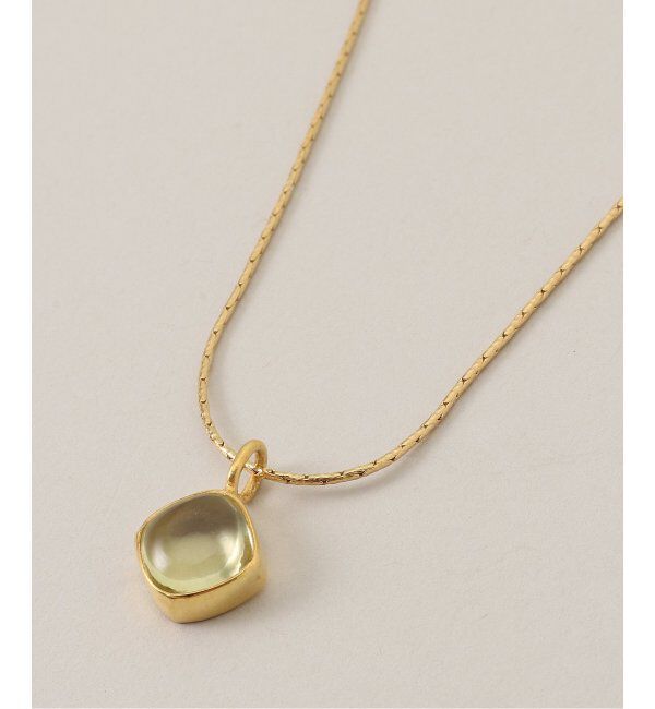  「LES BONBON/ル ボンボン aura square tiny ネックレス」|ネックレス|