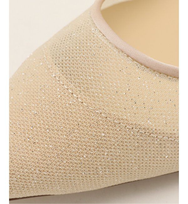  「《追加》5cmポインテッドチュールドットパンプス」|パンプス|