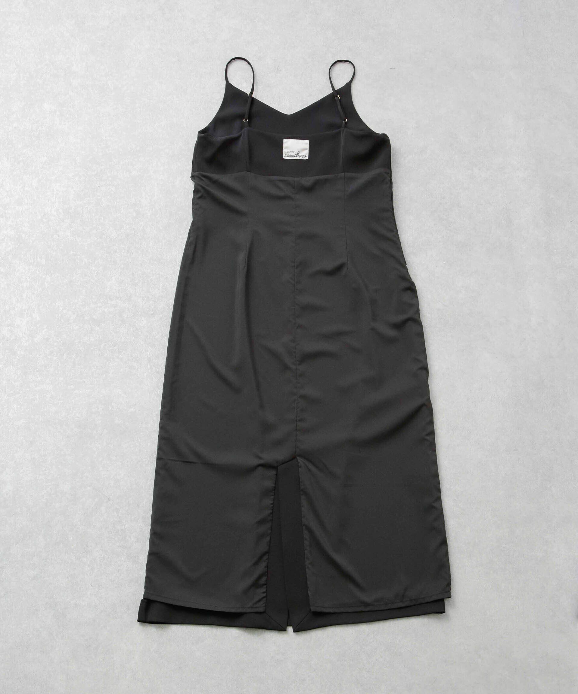 nano･universe「troisiemechaco/パネルレース ダブルクロス 3WAYワンピース」|ワンピース|