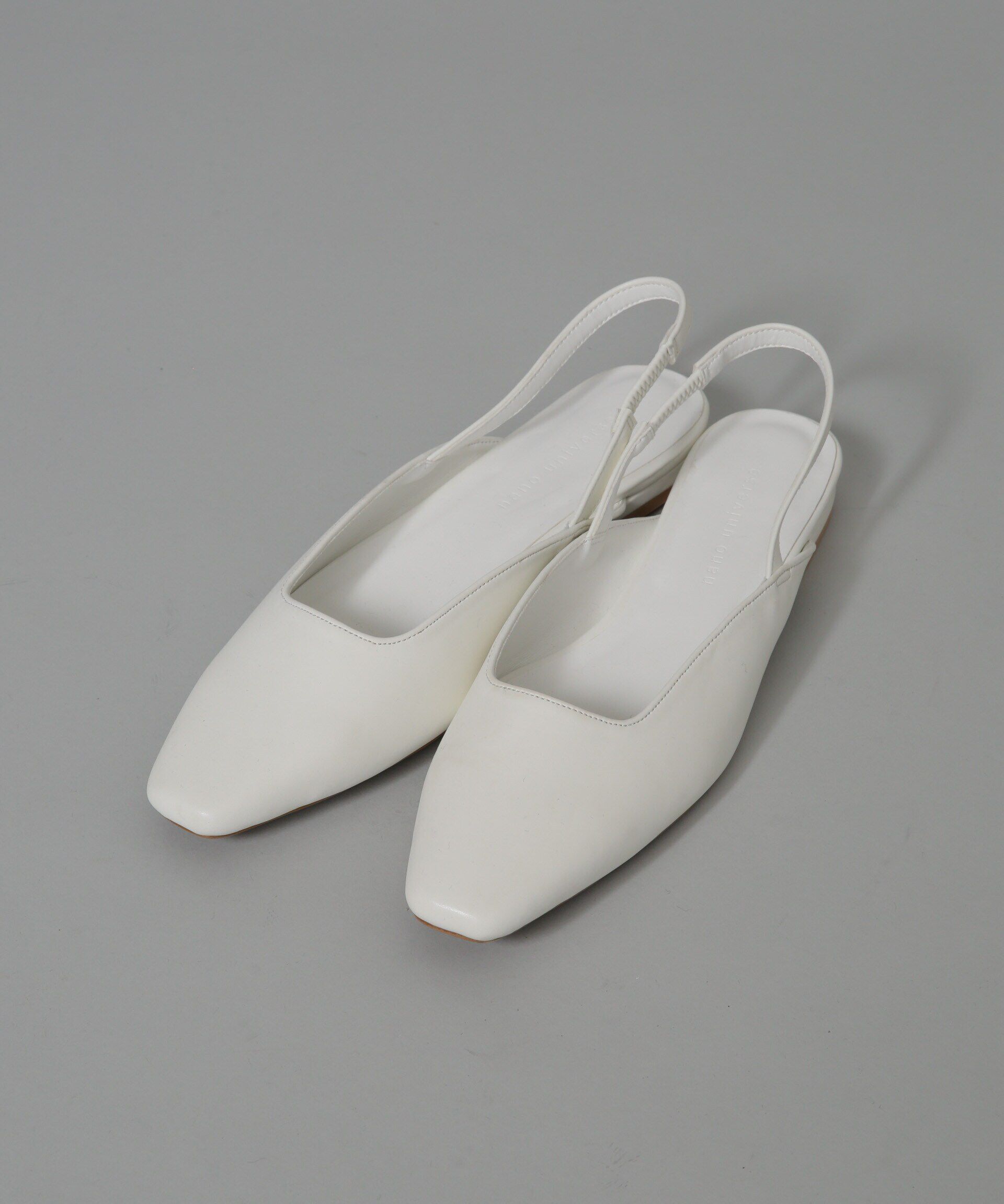 nano･universe「バックストラップスクエアトゥサンダル」|サンダル|