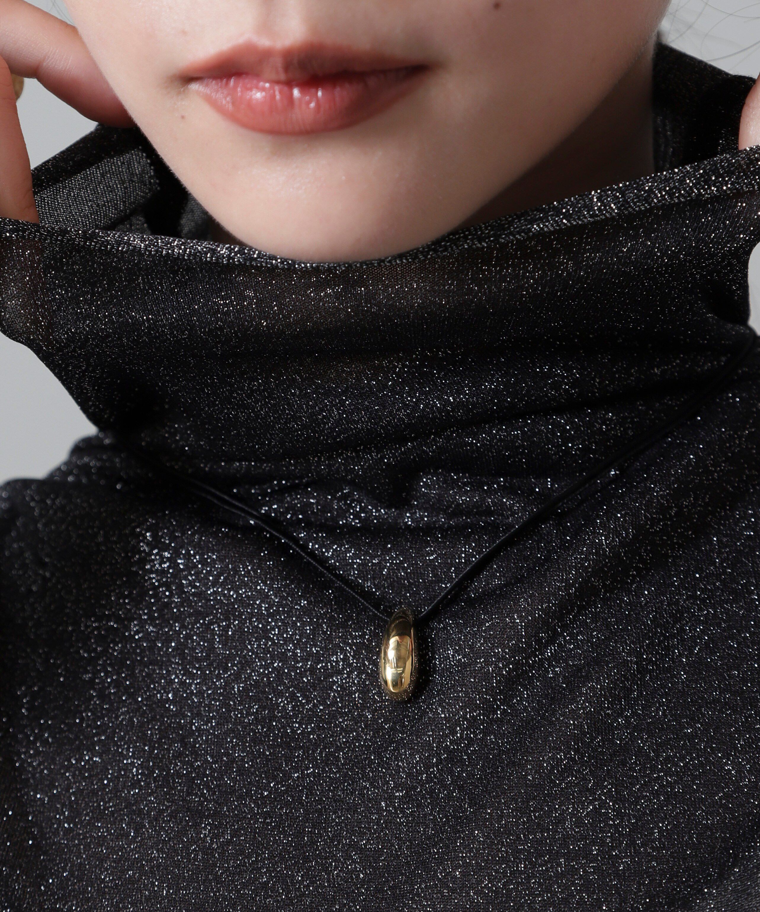 nano･universe「PHILIPPE AUDIBERT/Marta cord necklace ゴールド」|ネックレス|ゴールド