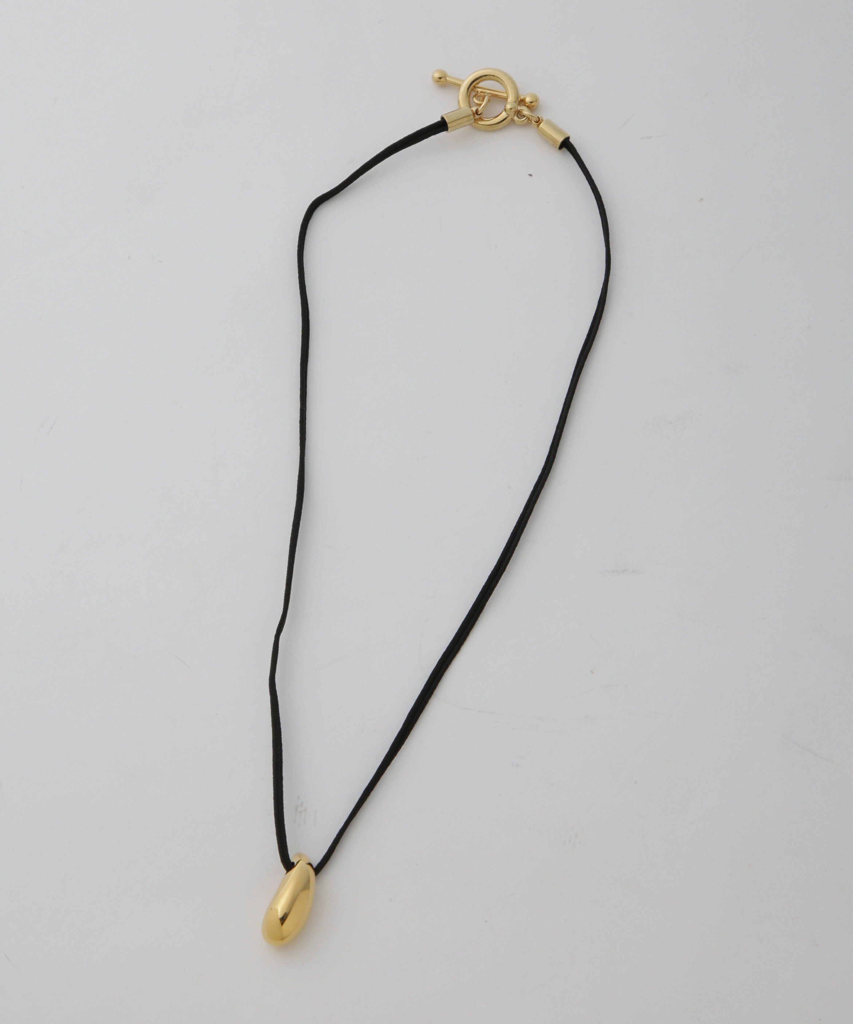 nano･universe「PHILIPPE AUDIBERT/Marta cord necklace ゴールド」|ネックレス|