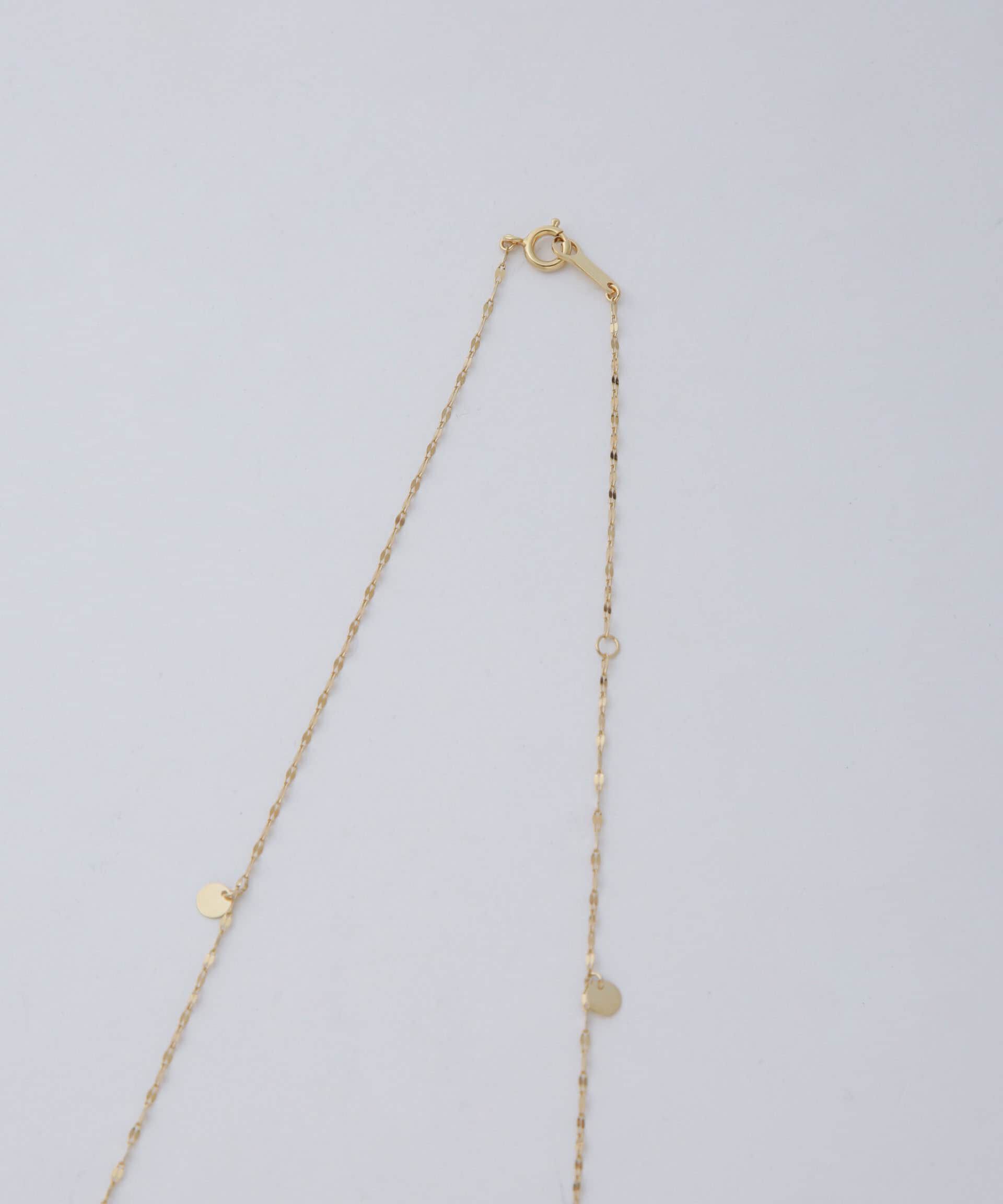 NANO universe「ハートパーツプレートチェーンネックレス」|ネックレス|