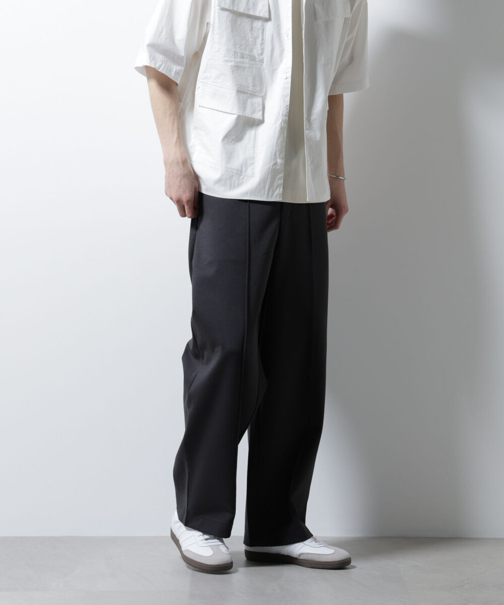 nano･universe「「NJ/CLUB」ドレストラベルトラウザーズ」|チノ|チャコール3