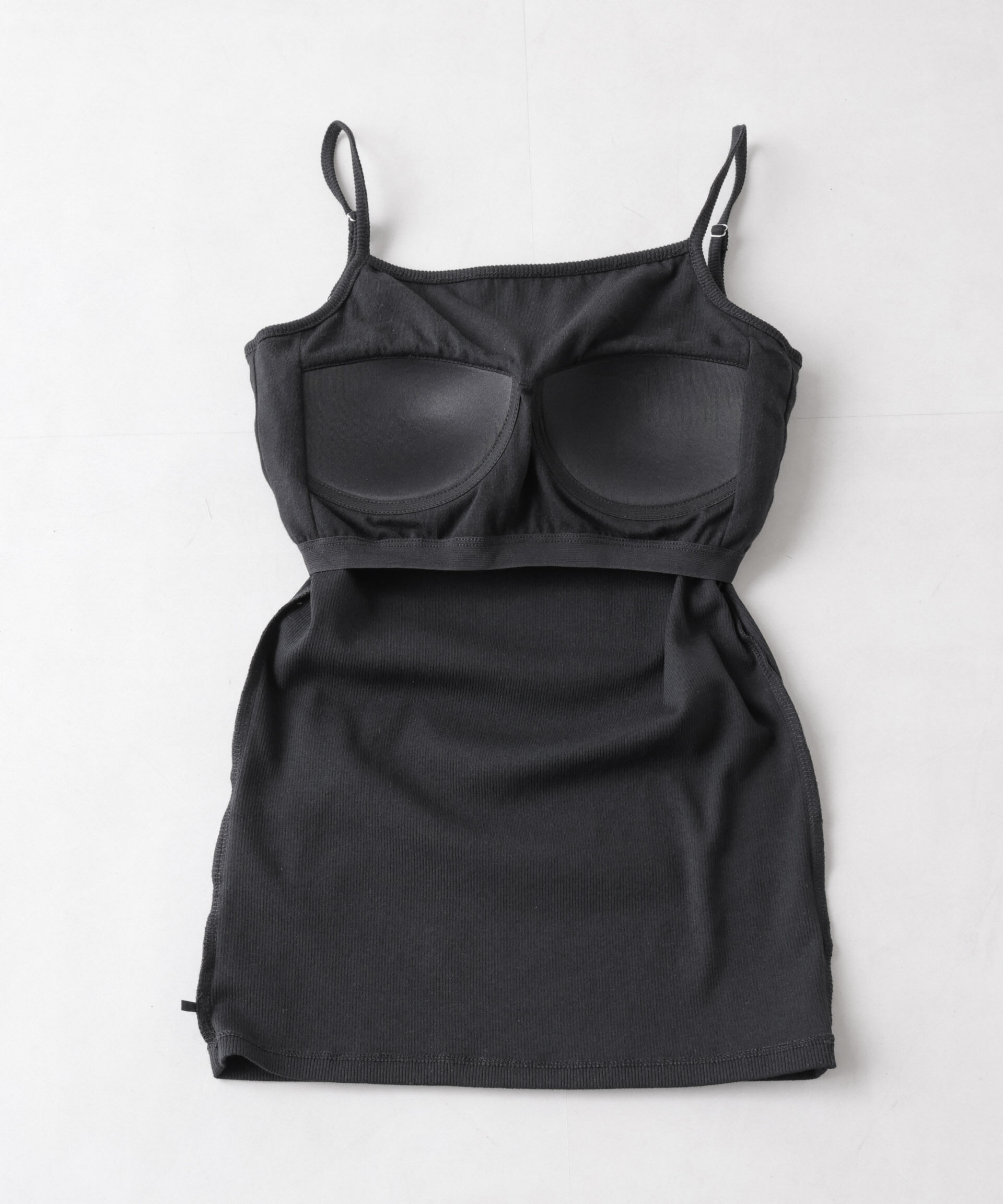 nano･universe「抗菌防臭・接触冷感機能 カップ付きキャミソール」|Tシャツ・カットソー|