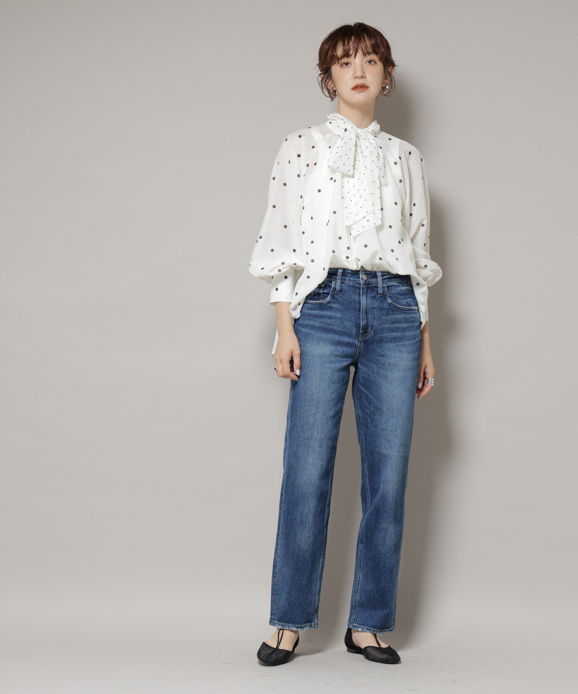 nano･universe「Healthy DENIM/Tallow ストレートデニム」|チノ|