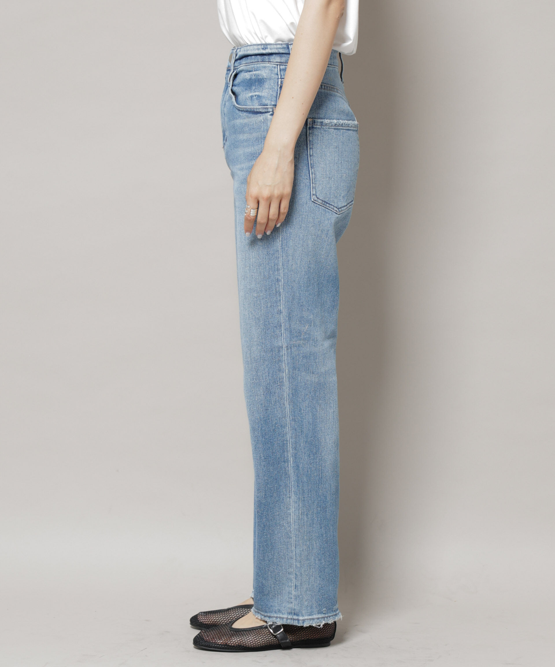 nano･universe「Healthy DENIM/Tallow ストレートデニム」|チノ|