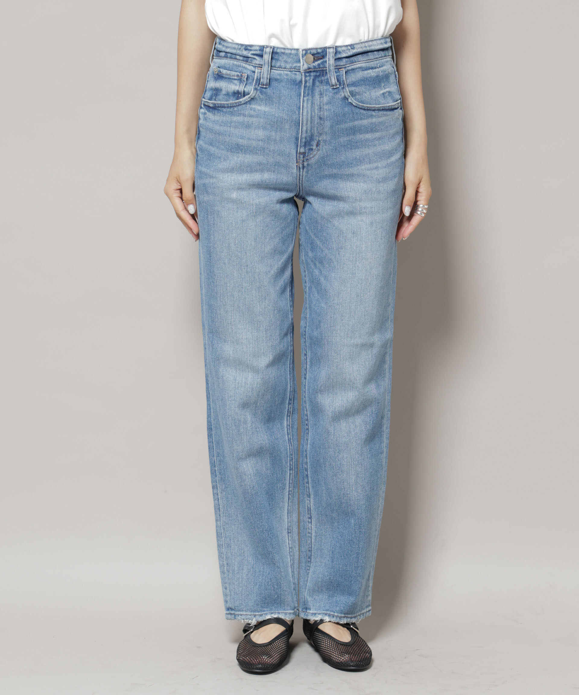 nano･universe「Healthy DENIM/Tallow ストレートデニム」|チノ|