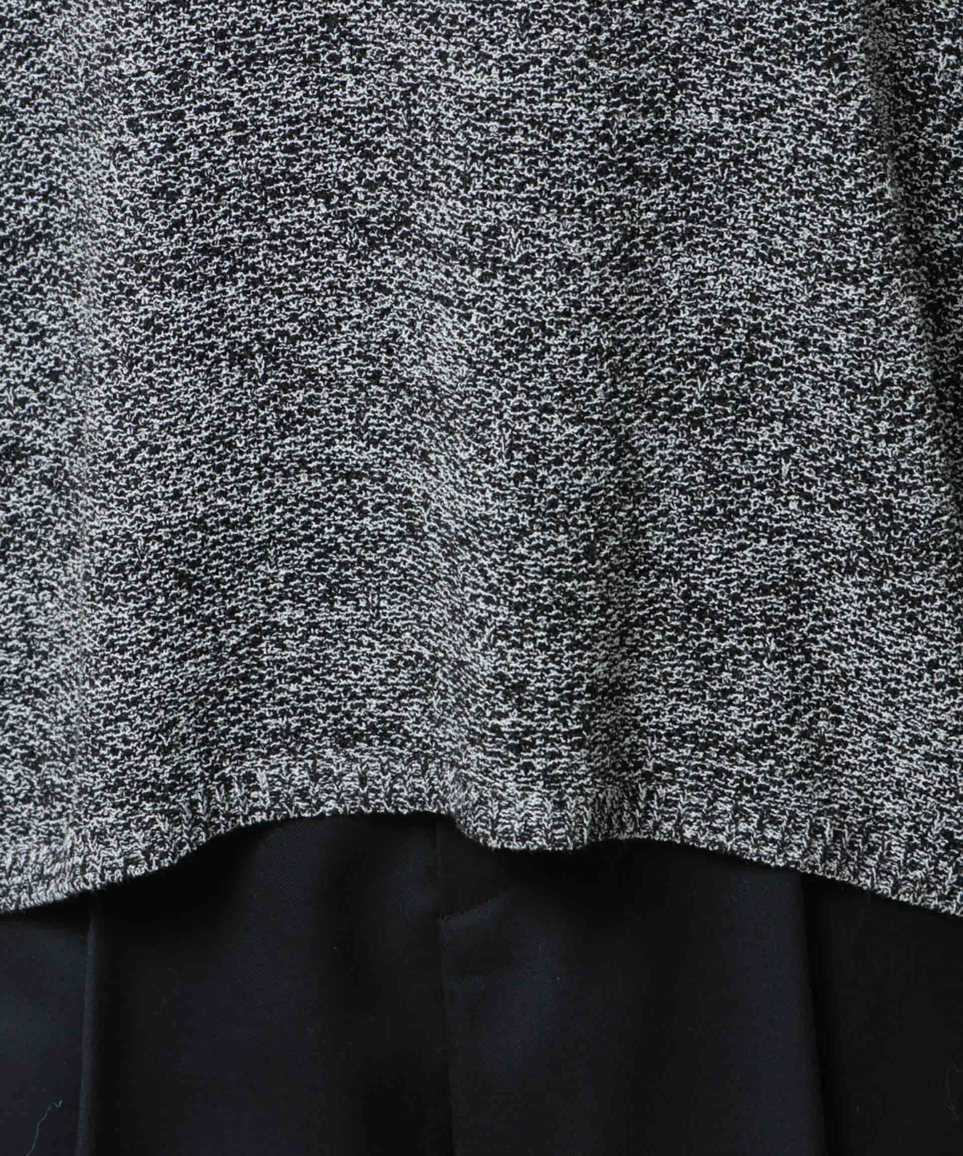 nano･universe「メランジクルーネックニット」|ニット・セーター|