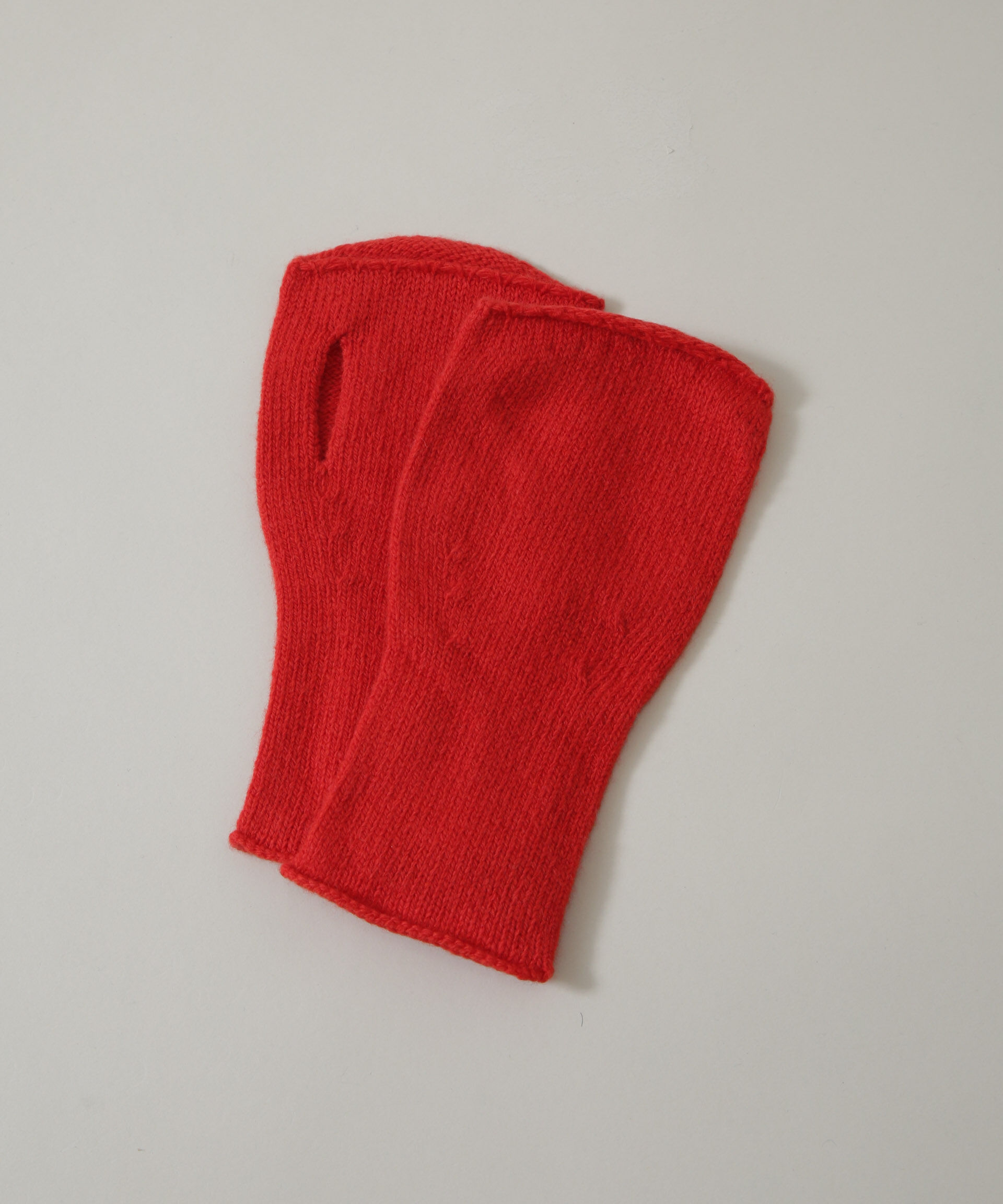  「COSY/別注 Knit Globe」|手袋|レッド