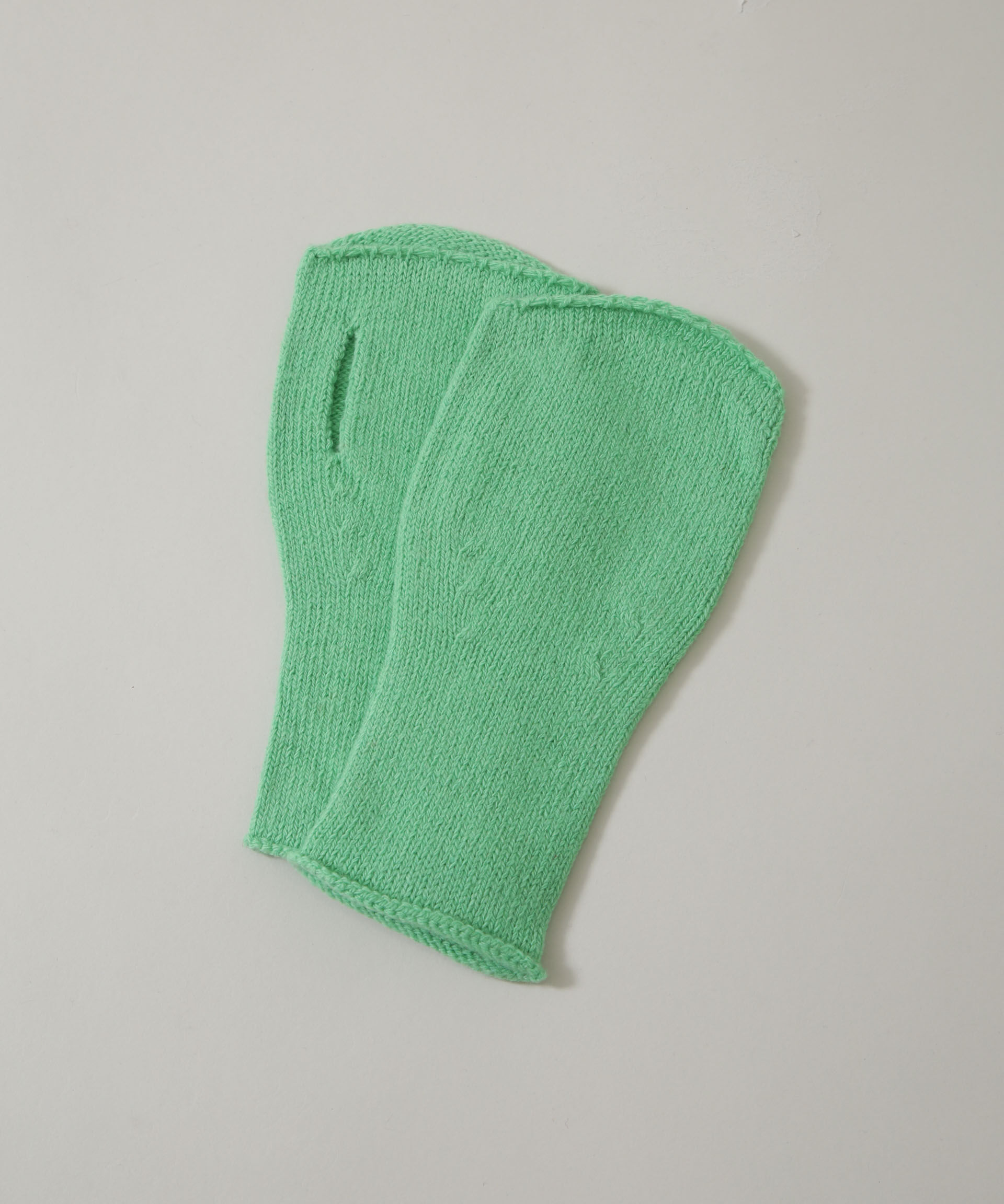  「COSY/別注 Knit Globe」|手袋|グリーン