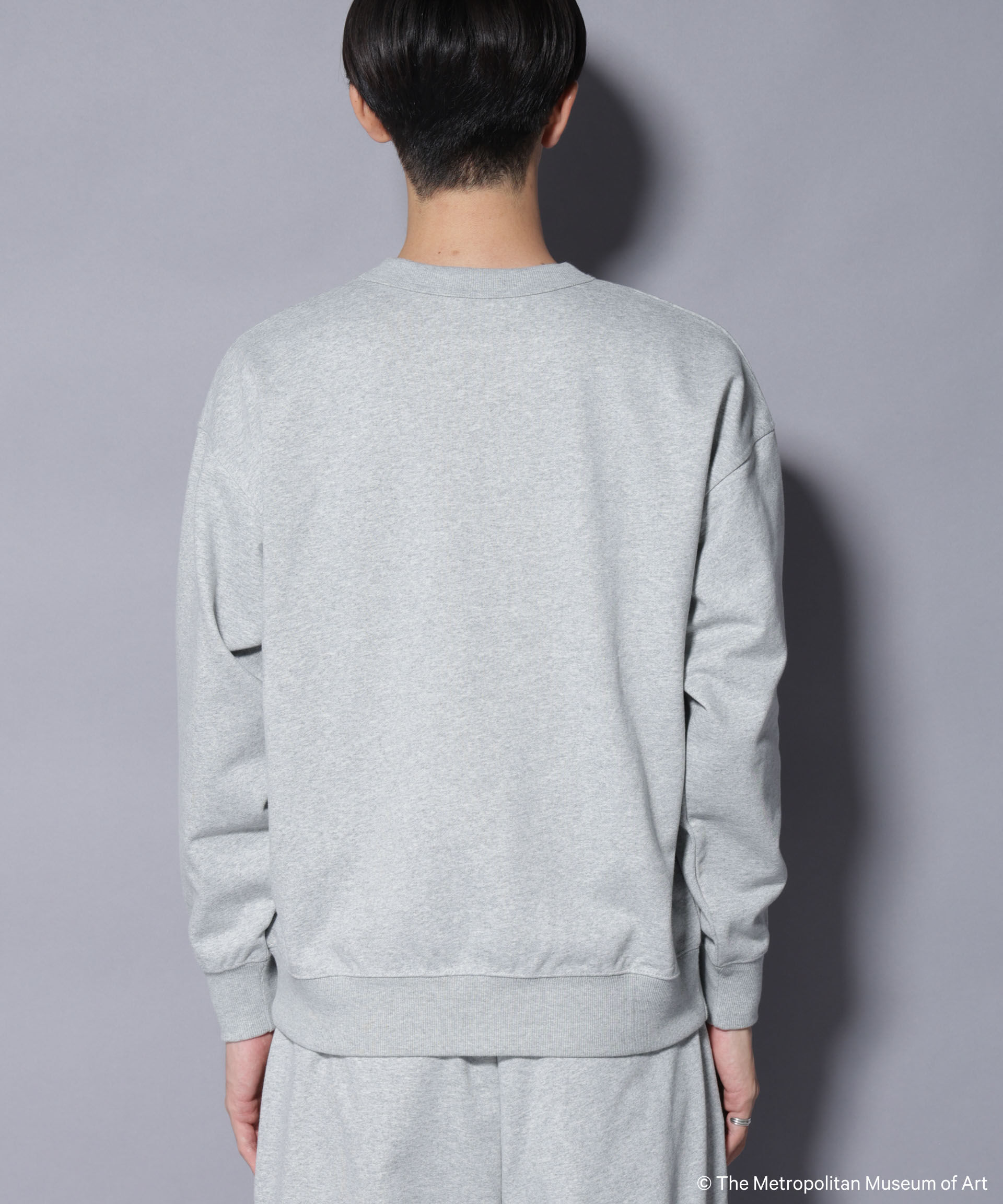 nano･universe「「The Met」 リーガルネーム刺繍 スウェット」|Tシャツ・カットソー|