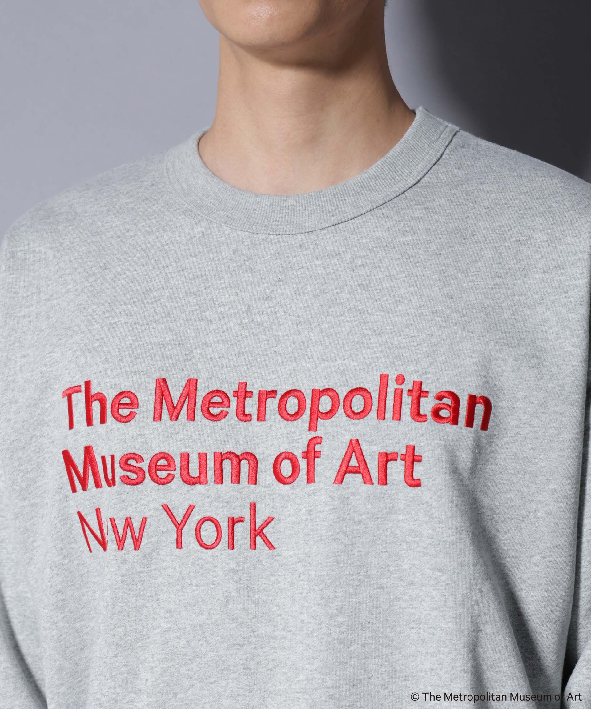 nano･universe「「The Met」 リーガルネーム刺繍 スウェット」|Tシャツ・カットソー|