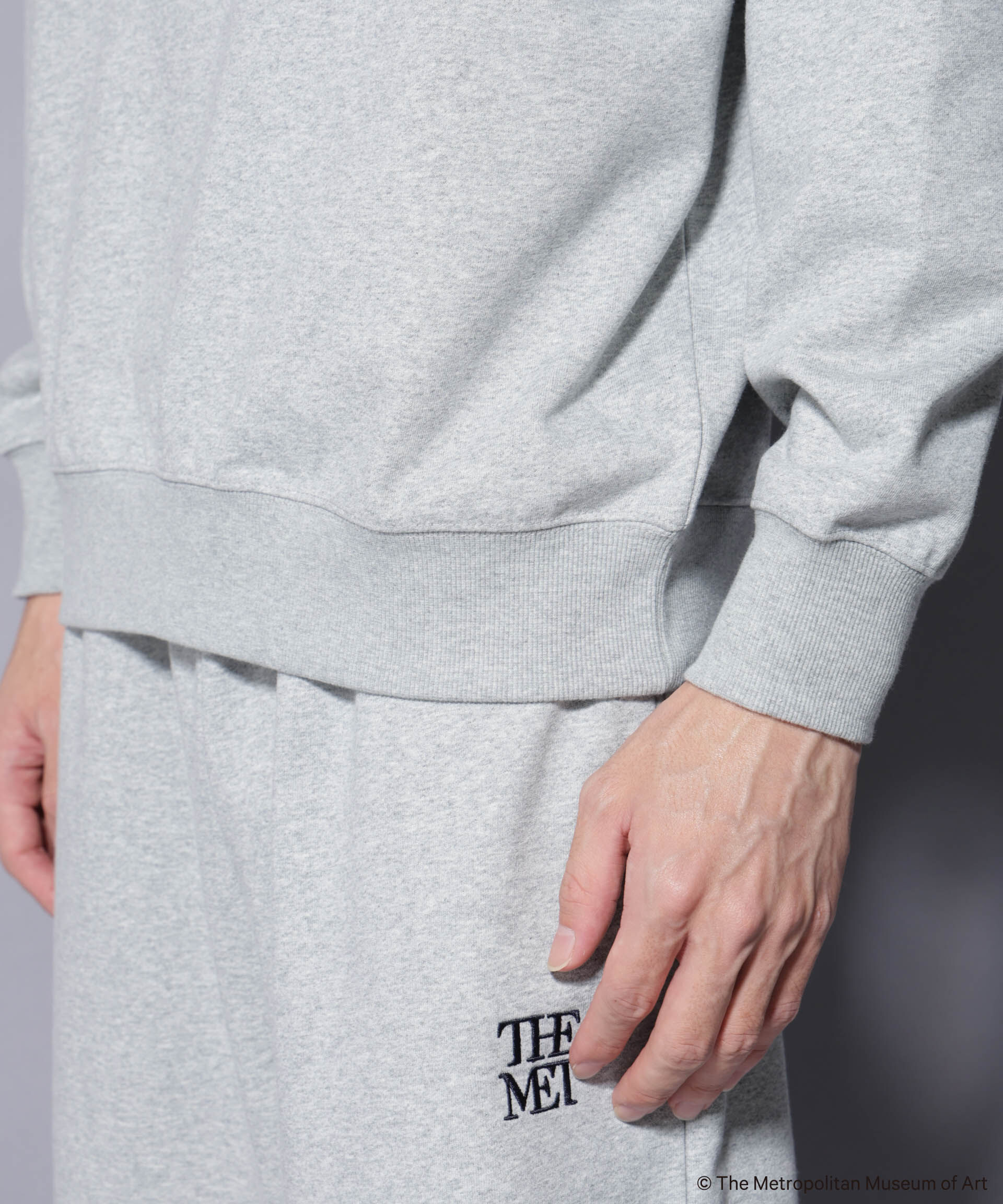 nano･universe「「The Met」 リーガルネーム刺繍 スウェット」|Tシャツ・カットソー|