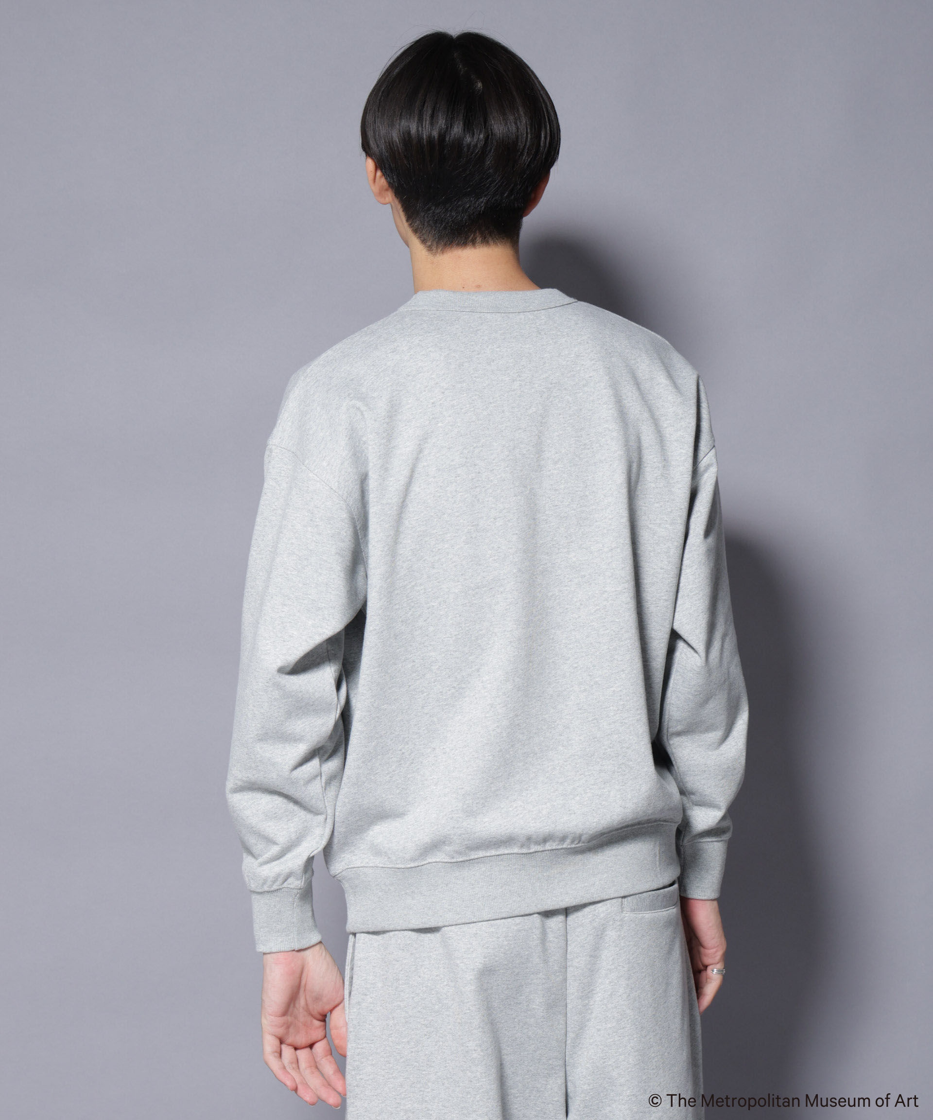 nano･universe「「The Met」 リーガルネーム刺繍 スウェット」|Tシャツ・カットソー|