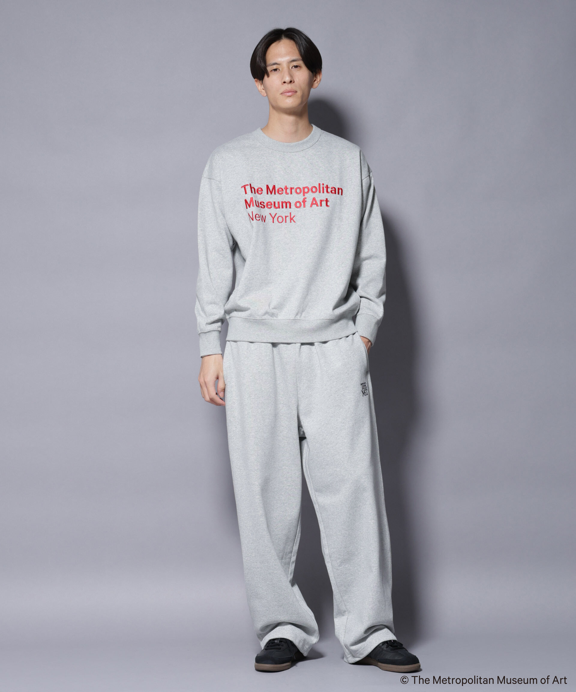 nano･universe「「The Met」 リーガルネーム刺繍 スウェット」|Tシャツ・カットソー|