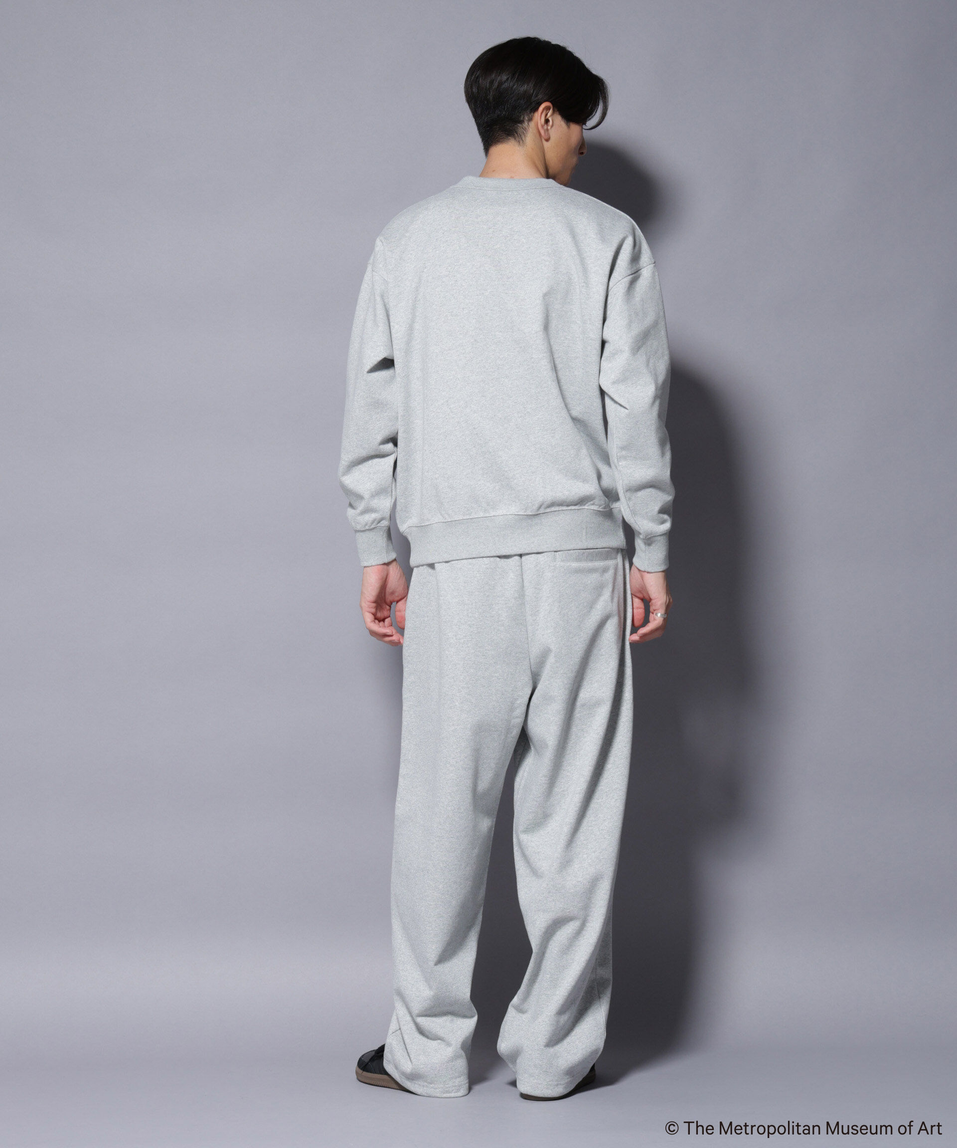 nano･universe「「The Met」 リーガルネーム刺繍 スウェット」|Tシャツ・カットソー|