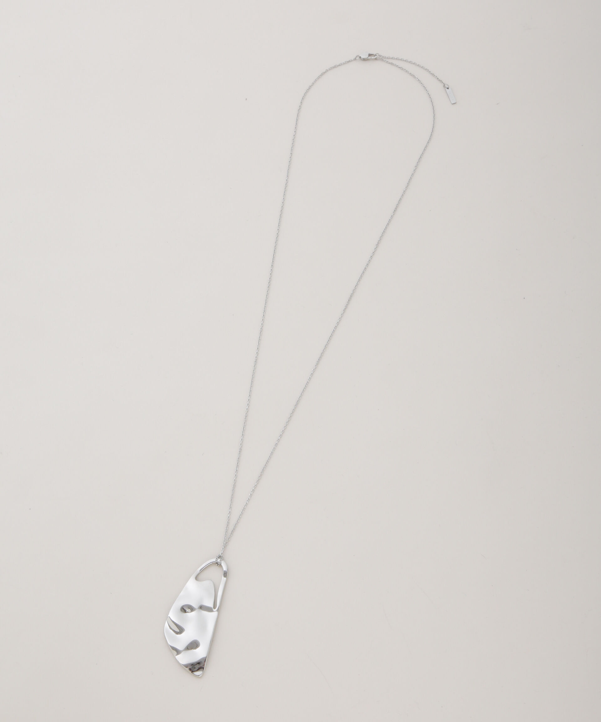 nano･universe「SOAC/Puddle Long Necklace」|ネックレス|シルバー