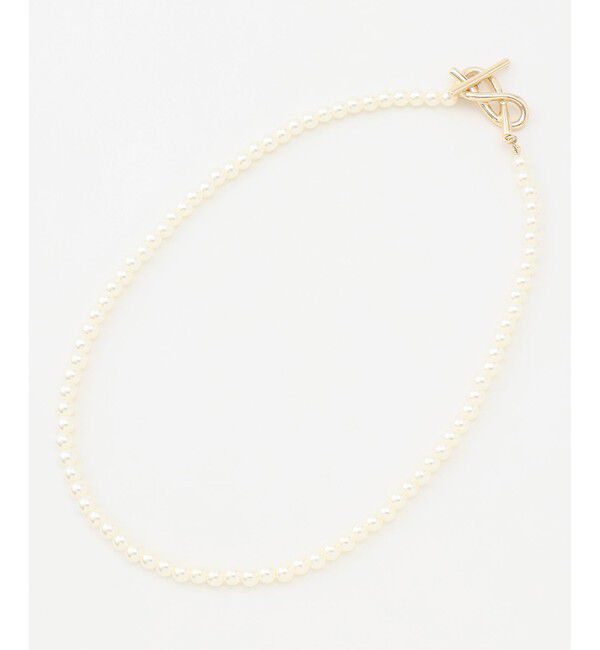 組曲「メタルモチーフパールネックレス」|ネックレス|