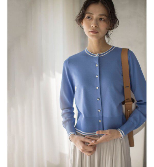 組曲「フラワーメタル ニット カーディガン」|カーディガン|