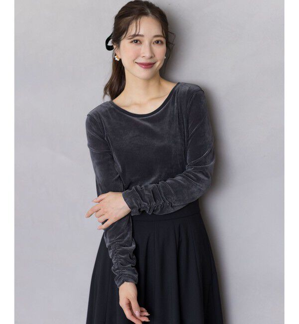 組曲「チュールフロッキー カットソー」|Tシャツ・カットソー|