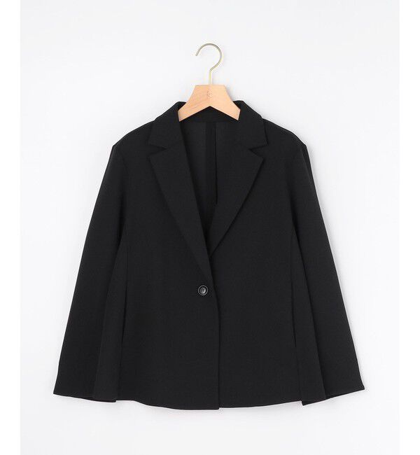 組曲「【WEB限定】ジョーゼットジャージー ジャケット」|テーラードジャケット|