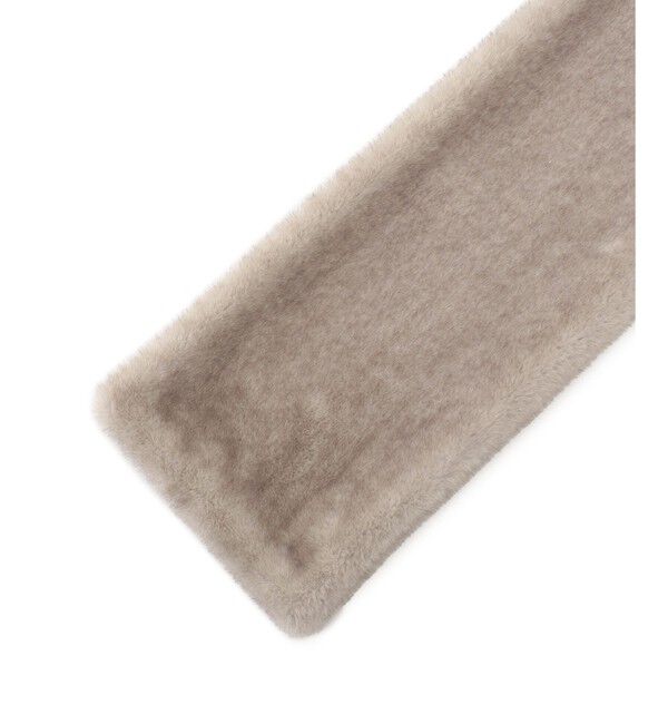 23区「フェイクファー ティペット」|マフラー|