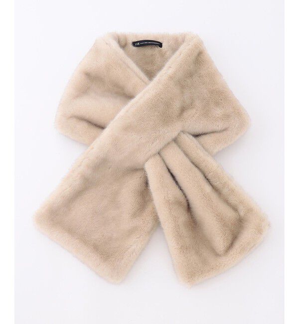 23区「フェイクファー ティペット」|マフラー|