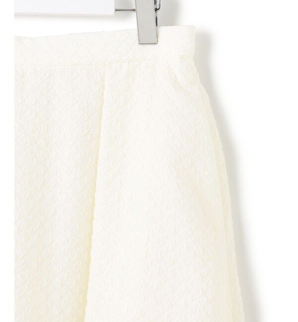 23区「【洗える】プレザンスジャカード タックスカート」|スカート|