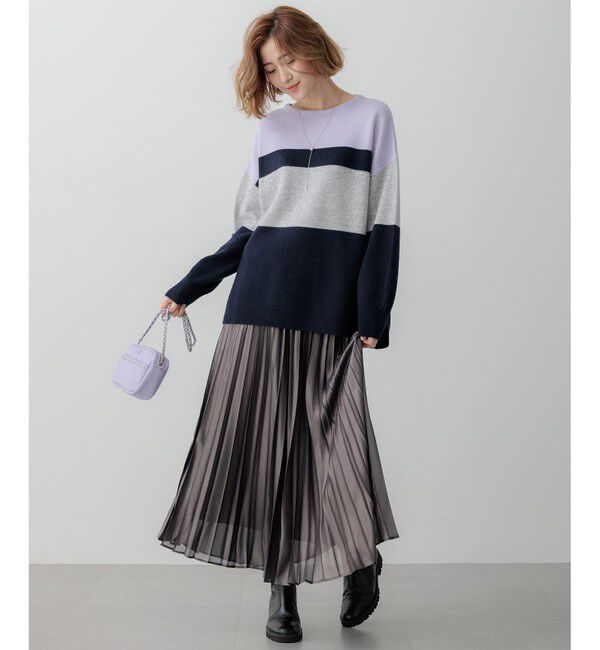 23区「ラインストーン ラリエット ネックレス」|ネックレス|