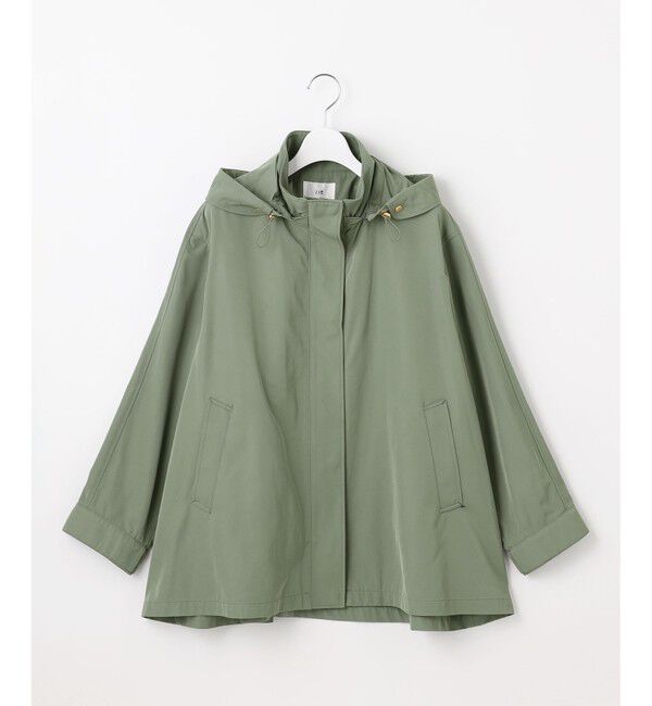 23区「【VERY3月号掲載/撥水加工】ライトツイル フーディーアウター」|ミリタリー・モッズコート|