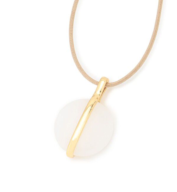 23区「ラウンドストーン ネックレス」|ネックレス|